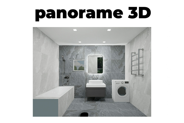 Rubrică nouă cu panorame 3D - idei pentru baia ta 