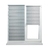 Jaluzele Zi-Noapte RATTAN Gri 0.55x1.7m
