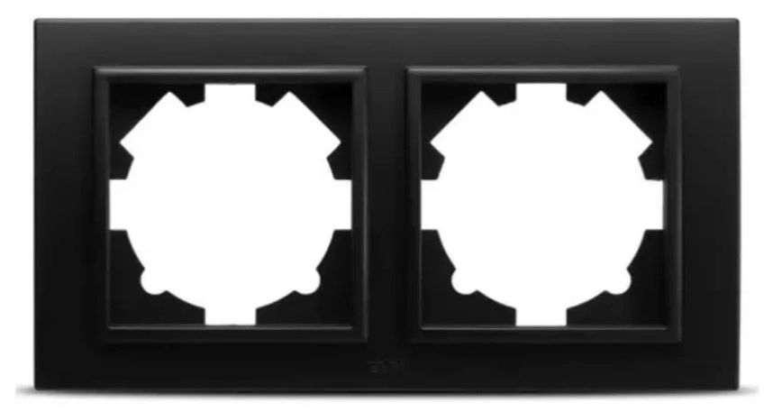 Рамка двухместная El-Bi Zena 609-014800-226