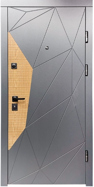 Входная дверь Diplomat 306 Q Антрацит/белый  86*7 R