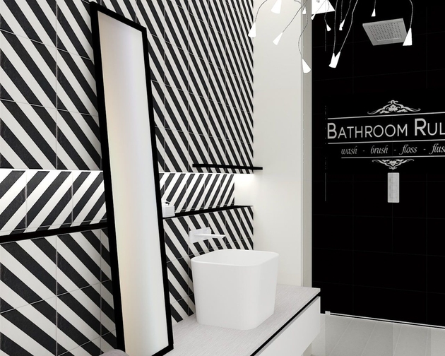 Faianță Modern Str.Motyw Cer.Paradyz 19.8*19.8 B