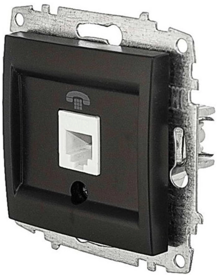 Розетка телефон El-Bi Zena 609-014800-221