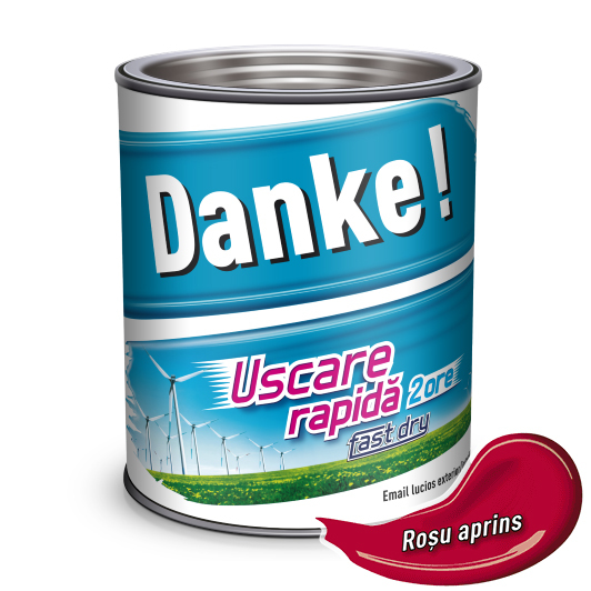 Email Danke 2.5l roșu aprins