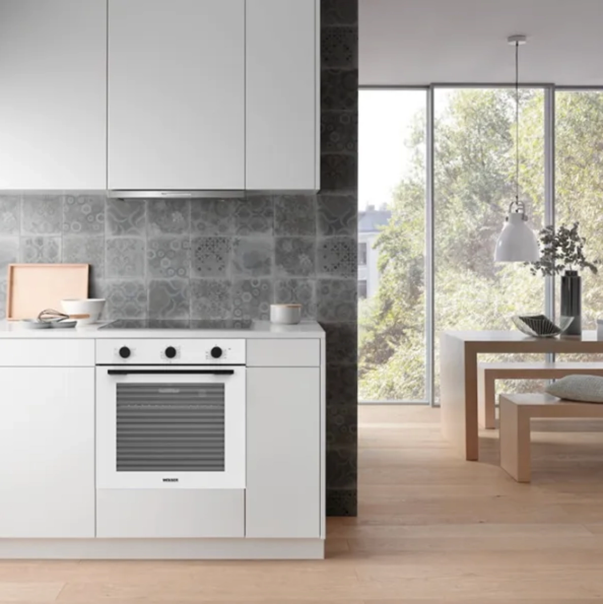 Электрический духовой шкаф Wolser WL-BRD 772 White