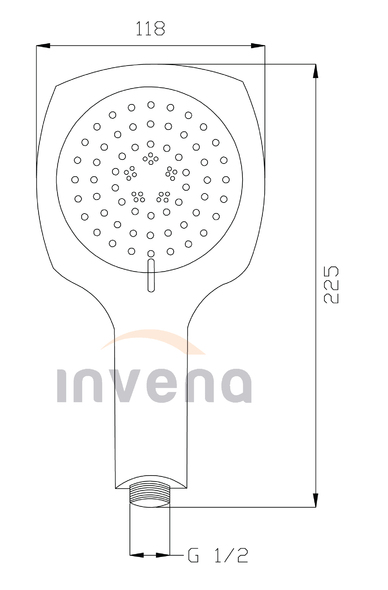 Telefon pentru duș Elea AS-82-001-M