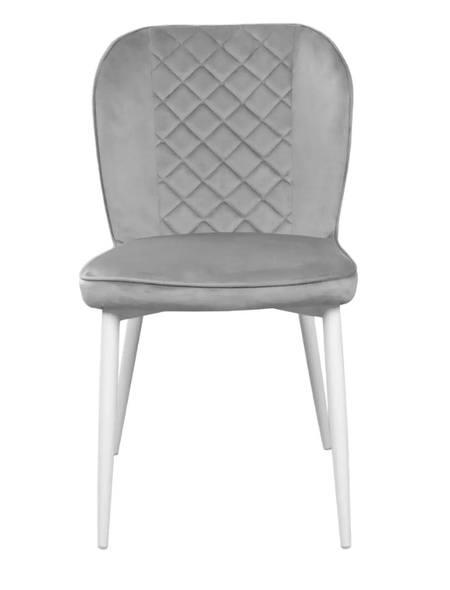 Стул Tusk dark grey+ white