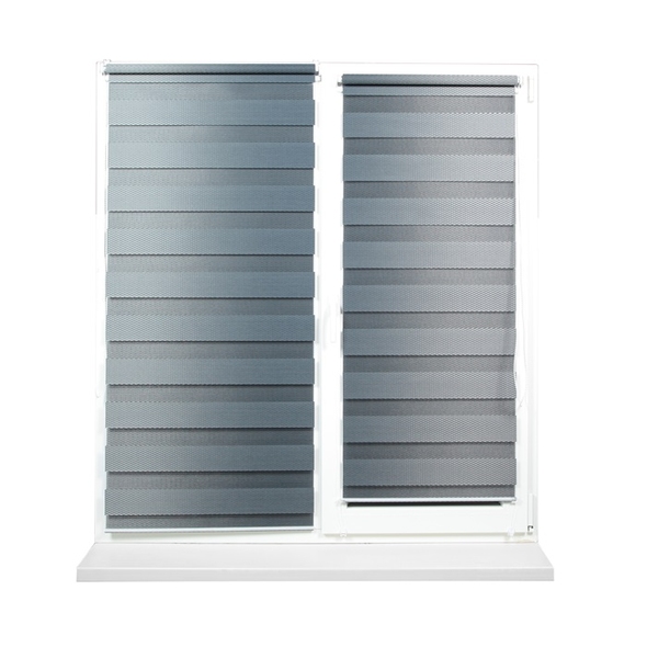 Жалюзи день-ночь RATTAN Grafit 0.75x1.7м
