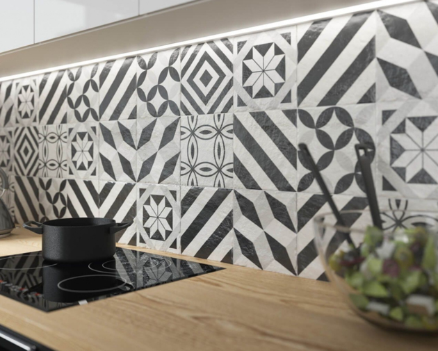 Faianță Modern Str.Motyw Cer.Paradyz 19.8*19.8  D