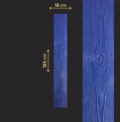 Trafaret din silicon Tree Blue 