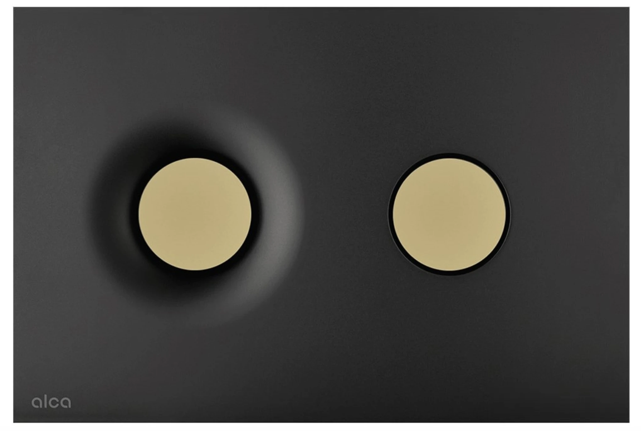 Buton de scurgere Alcaplast M1978-7 Black 117415 
