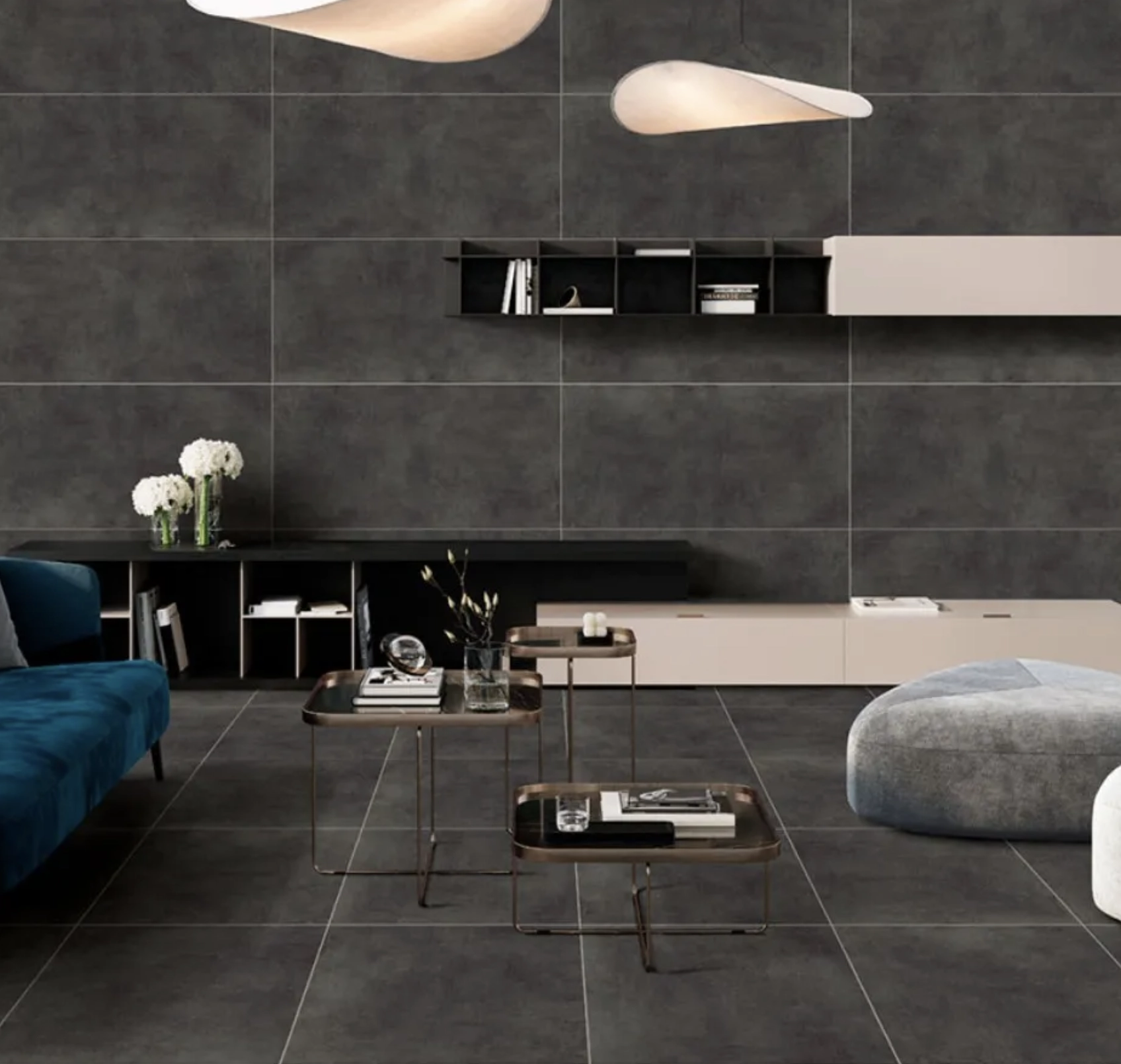 Gresie Cersanit Solano 59.8x119.8 antracit mat