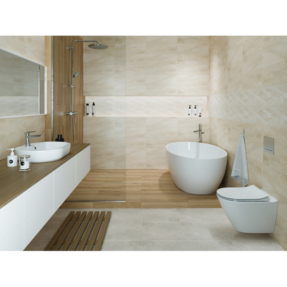 Gresie Herber Cersanit 42x42 Cream 91507