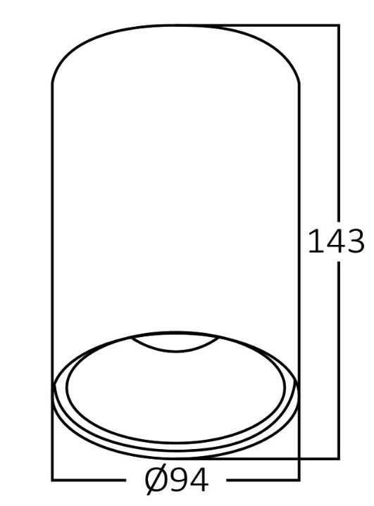 Светильник Beta-SR Braytron GU10 220-240VAC IP20 22707
