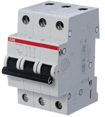 Întrerupător automat SH203L-C 3P 4.5Ka ABB 40A 7956