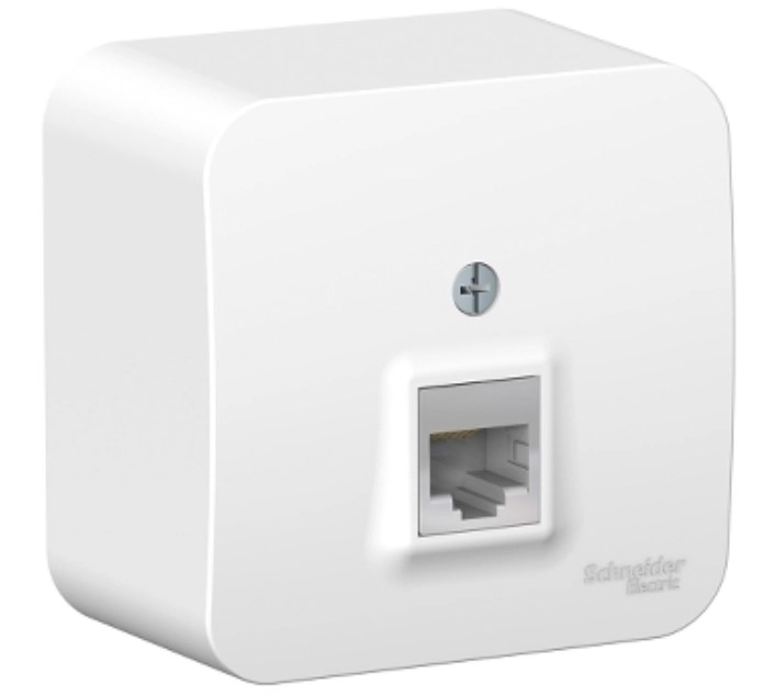 Розетка Интернет 1XRJ45 cat5E Blanca 530/BLNIA045001 