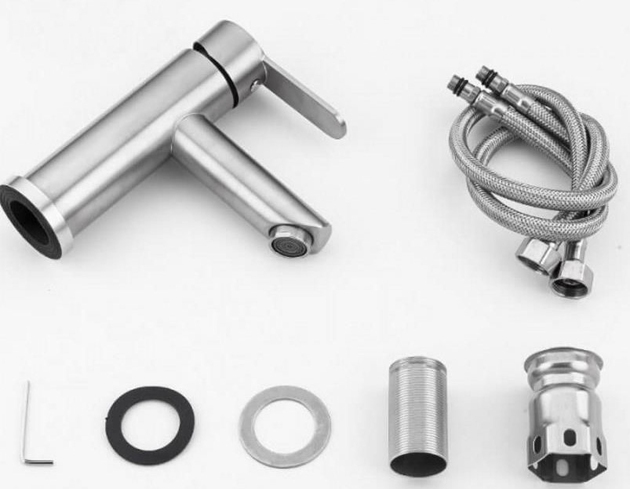 Смеситель Frap F 10801 Inox 4595 