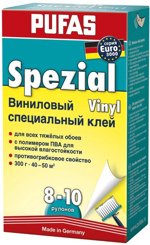 Клей для обоев Spezial Vinyl Pufas 