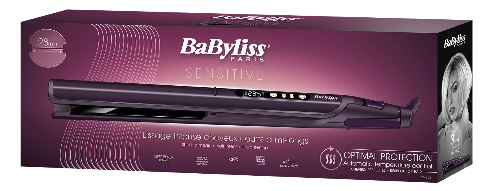 Placă de îndreptat părul Babyliss  ST452E