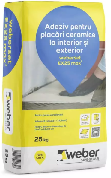 Adeziv Weber ex25 max2