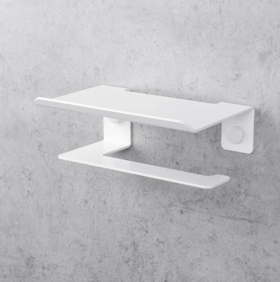 Держатель для туалетной бумаги Daske Bliss PH/B-0140WR белый правый