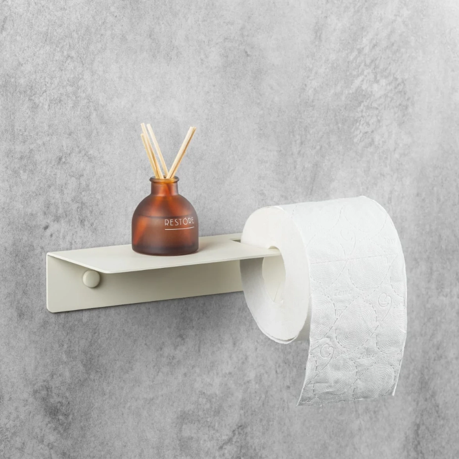 Suport pentru hârtie igienică Daske Line Base PH/LB-2045JR bej drept