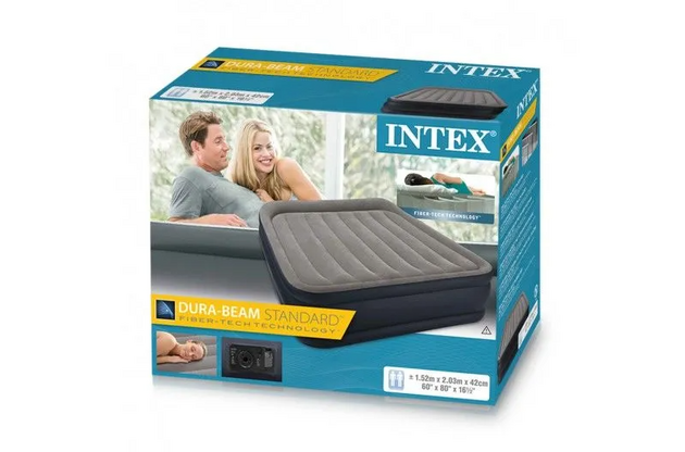Кровать надувная Intex 152x203x42см 64136ND