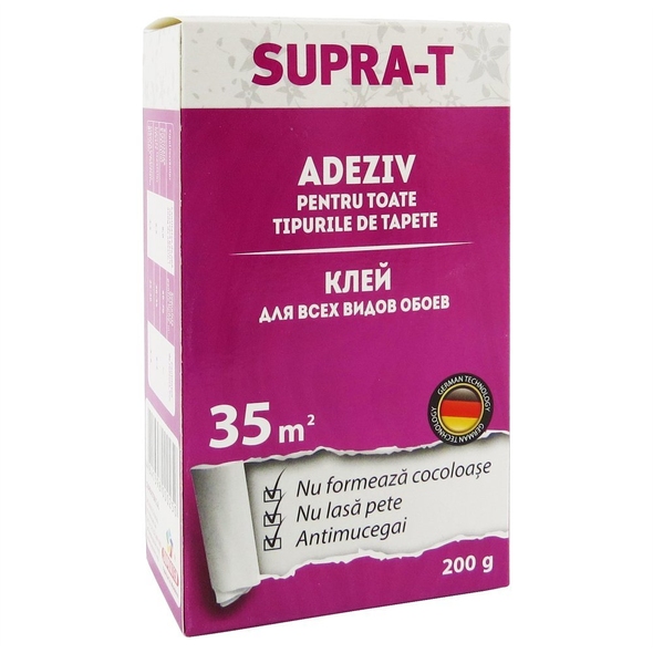 Клей для обоев Supra-T 200 gr