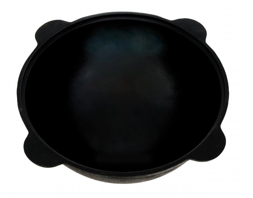 Cazan din fontă 10l fund drept 