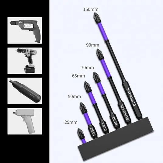 Biți de impact pentru șurubelnițe 52696