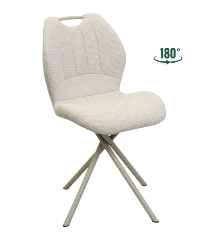 Scaun Rotativ Volans Light Grey