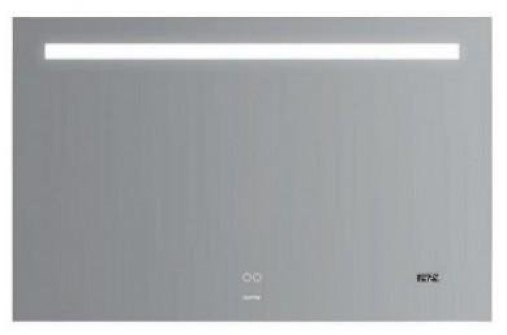 Oglindă Gappo Led G 604-11 cu ceas 110*70 cm 1495 