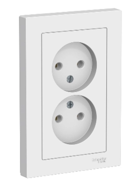 Розетка 16A 2P Atlas ATN000120 20408 