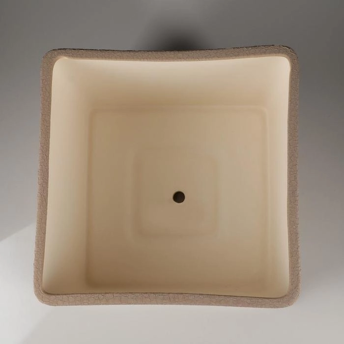 Горшок для цветов Квадрат N3 Шелк 2.0л 