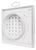 Grilă de ventilație Era 15x15 d100 1515RRP10F