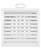 Grilă de ventilație Era 15x15 d100 1515RRP10F