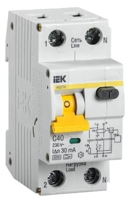 Intrerupator diferential AVDT 32 30mA IEK  C32 4127