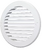 Grilă de ventilație Era d125 12PK White