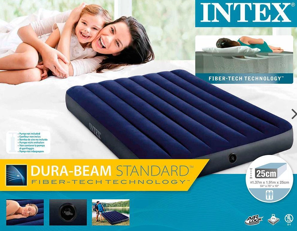 Saltea gonflabilă Intex 137x191x25cm 64758