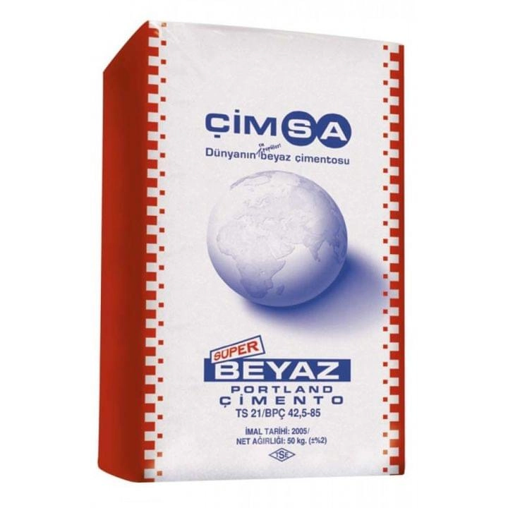 Amestec uscat Ciment alb 25kg 