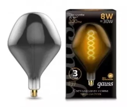 Лампа Led Gauss Filament Vintage SD200 8W 2400K 