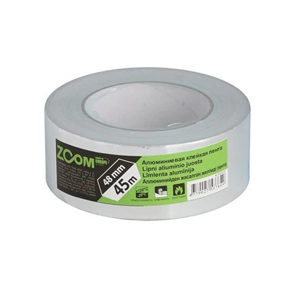 Bandă adezivă armată din aluminiu 48mmx45m Zoom