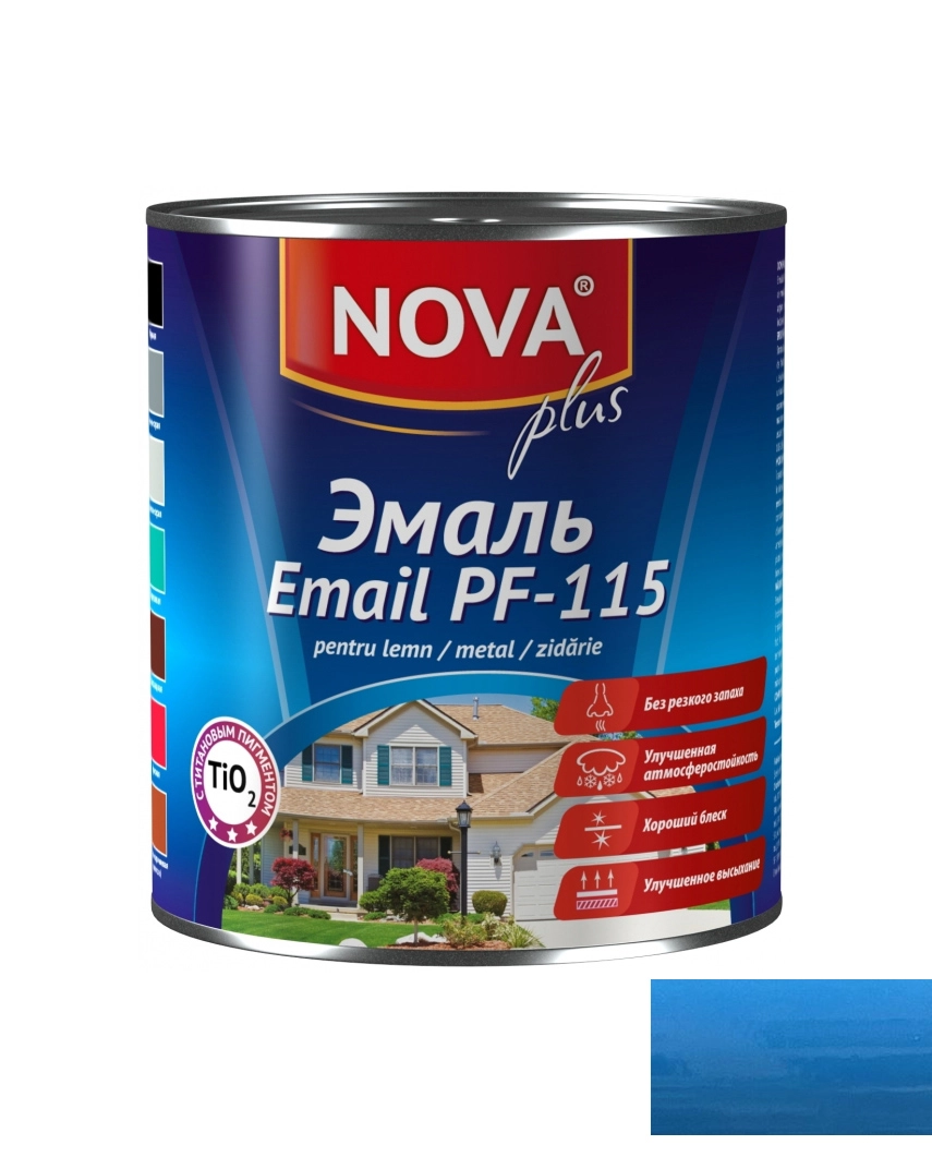 Email Nova PF-115 0.8kg azurie