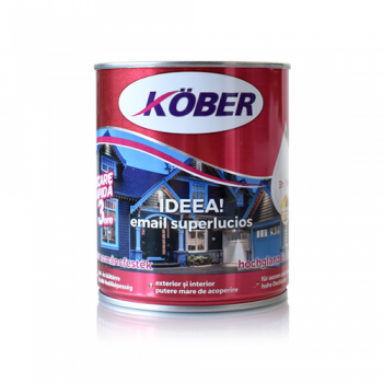 Эмаль Ideea 0.75L тёмная охра