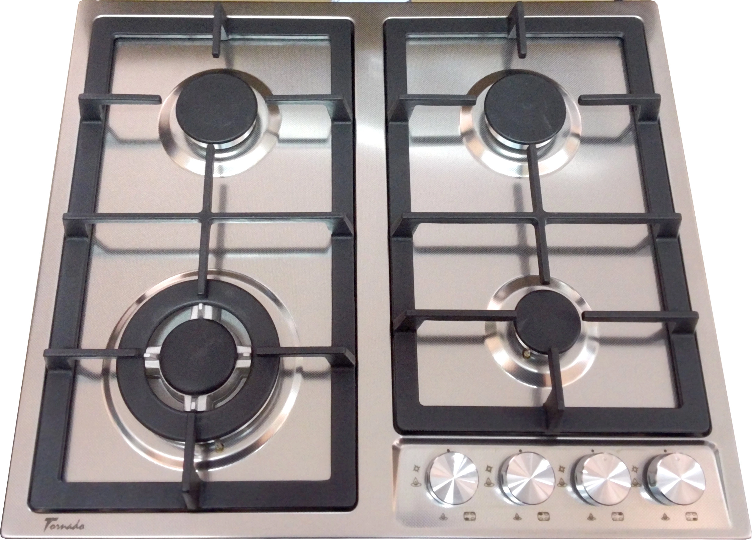 Aragaz incorporabil Tornado TEXTURE 6041 IRON INOX