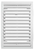 Grilă de ventilație Era 20x30 2030PP White