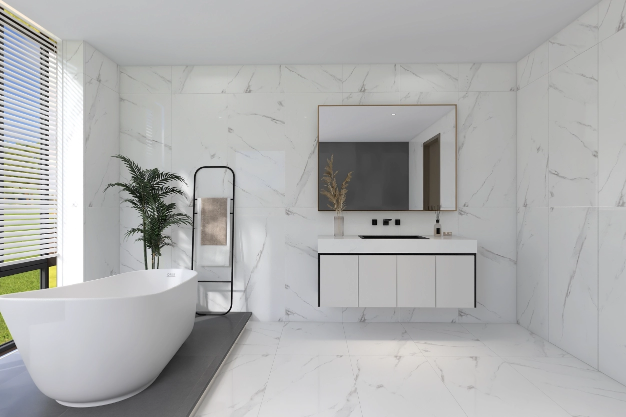 Плитка Graniser Seramik Marmo Calacatta 60x120 White