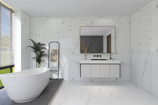 Gresie Graniser Seramik Marmo Calacatta 60x120 White