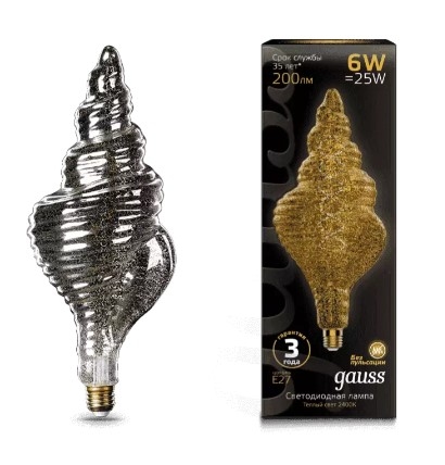 Лампа Led Gauss Filament Vintage TL120 6W 2400K 