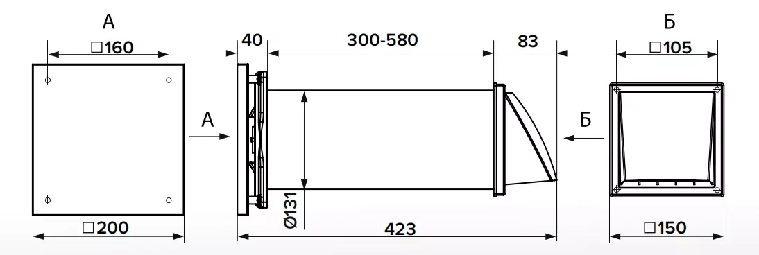 Recuperator de caldură Cuper Mistral D131