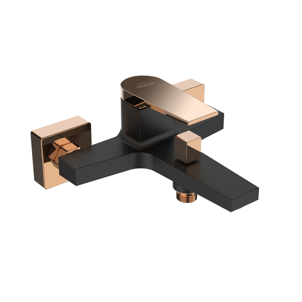 Sistemă de duș Black/Gold Rose BW-35-014-V